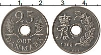 Продать Монеты Дания 25 эре 1967 Медно-никель