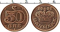 Продать Монеты Дания 50 эре 1998 Медь