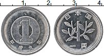 Продать Монеты Япония 1 йена 1991 Алюминий