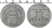 Продать Монеты Австрия 100 шиллингов 1975 Серебро