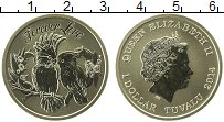 Продать Монеты Тувалу 1 доллар 2014 Латунь