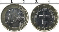 Продать Монеты Кипр 1 евро 2008 Биметалл