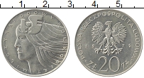 Продать Монеты Польша 20 злотых 1975 Медно-никель