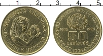 Продать Монеты Аргентина 50 сентаво 1996 Бронза