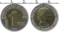 Продать Монеты Аргентина 1 песо 1997 Биметалл