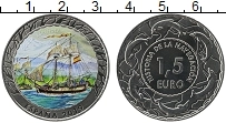 Продать Монеты Испания 1,5 евро 2019 Медь