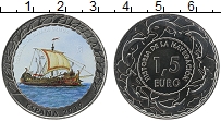 Продать Монеты Испания 1,5 евро 2019 Медно-никель