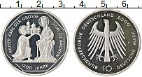Продать Монеты ФРГ 10 марок 2000 Серебро