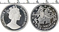 Продать Монеты Гибралтар 14 экю 1992 Серебро