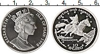 Продать Монеты Остров Мэн 10 евро 1998 Серебро