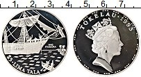 Продать Монеты Токелау 5 тала 1993 Серебро