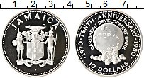 Продать Монеты Ямайка 10 долларов 1980 Серебро