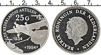 Продать Монеты Антильские острова 25 гульденов 1994 Серебро