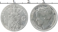 Продать Монеты Нидерланды 1/4 гульдена 1900 Серебро