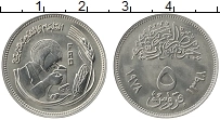 Продать Монеты Египет 5 пиастров 1978 Медно-никель