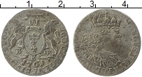 Продать Монеты Данциг 6 грошей 1716 Серебро