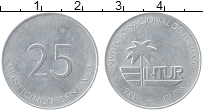 Продать Монеты Куба 25 сентаво 1988 Алюминий