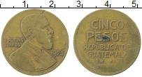 Продать Монеты Гватемала 5 песо 1923 Медно-никель