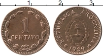 Продать Монеты Аргентина 1 сентаво 1947 Медь