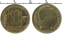 Продать Монеты Аргентина 10 сентаво 1949 Бронза