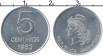 Продать Монеты Аргентина 5 сентаво 1983 Алюминий