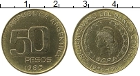Продать Монеты Аргентина 50 песо 1985 Бронза