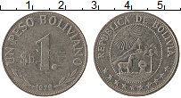 Продать Монеты Боливия 1 боливиано 1980 Медно-никель