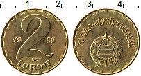 Продать Монеты Венгрия 2 форинта 1989 Латунь