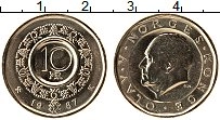 Продать Монеты Норвегия 10 крон 1988 Латунь