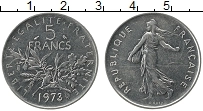 Продать Монеты Франция 5 франков 1973 Медно-никель