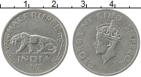 Продать Монеты Британская Индия 1/2 рупии 1947 Медно-никель