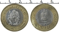 Продать Монеты Индия 10 рупий 2012 Биметалл