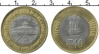Продать Монеты Индия 10 рупий 2012 Биметалл