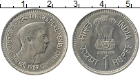 Продать Монеты Индия 1 рупия 1989 Медно-никель