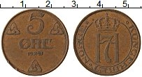 Продать Монеты Норвегия 5 эре 1941 Медь
