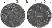 Продать Монеты Ватикан 100 лир 1966 Медно-никель