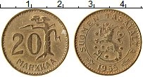 Продать Монеты Финляндия 20 марок 1954 Бронза