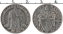 Продать Монеты Ватикан 20 сентим 1942 Медно-никель