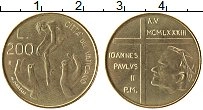 Продать Монеты Ватикан 200 лир 1983 Медь
