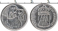 Продать Монеты Сан-Марино 1 лира 1973 Алюминий