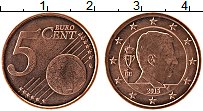 Продать Монеты Бельгия 5 евроцентов 2014 сталь с медным покрытием