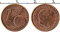 Продать Монеты Люксембург 1 евроцент 2002 сталь с медным покрытием