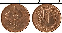 Продать Монеты Исландия 5 аурар 1981 Бронза