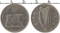 Продать Монеты Ирландия 5 пенсов 1975 Медно-никель