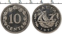 Продать Монеты Мальта 10 центов 1972 Медно-никель