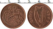 Продать Монеты Ирландия 2 пенса 1995 сталь с медным покрытием