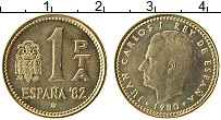 Продать Монеты Испания 1 песета 1980 Бронза