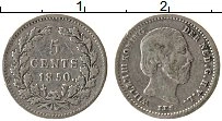 Продать Монеты Нидерланды 5 центов 1848 Серебро