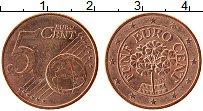 Продать Монеты Австрия 5 евроцентов 2002 сталь с медным покрытием