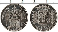 Продать Монеты Франция 1 франк 1995 Медно-никель